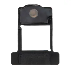 Flash Light / Power Flex Bracket With Microphone Mesh Compatible For iPhone XR (White) (10 Pack)
