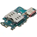 Charging Port Board With Sim Card Reader Compatible For Samsung Galaxy S25 5G (S931R) (International Version) (Premium)